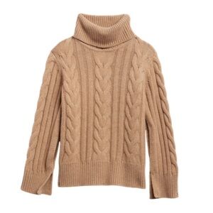 Banana Republic Camel Wool and Cashmere Sweater